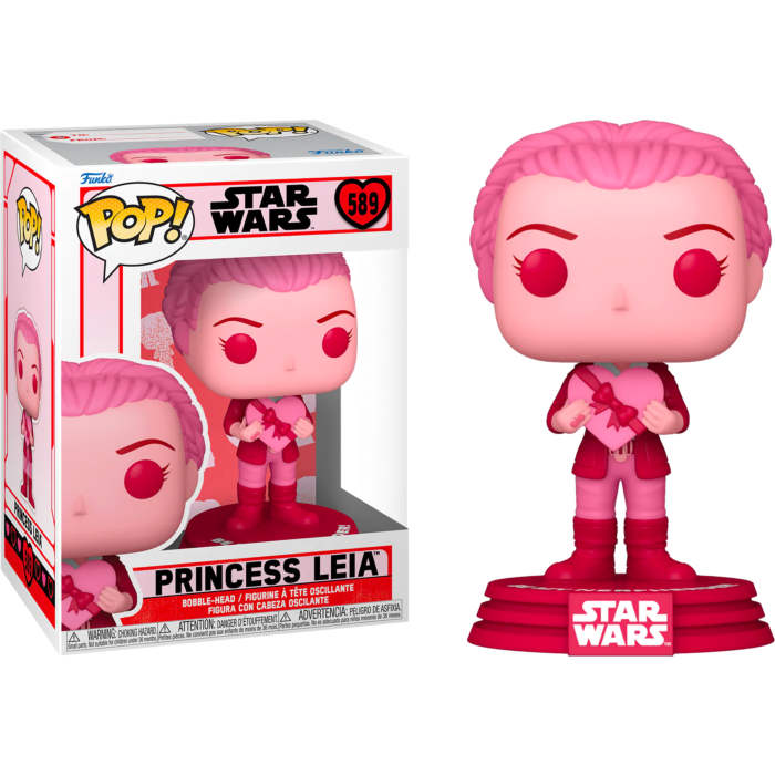 Star Wars - Princess Leia Valentines Edition Funko Pop! Vinyl Figure #589