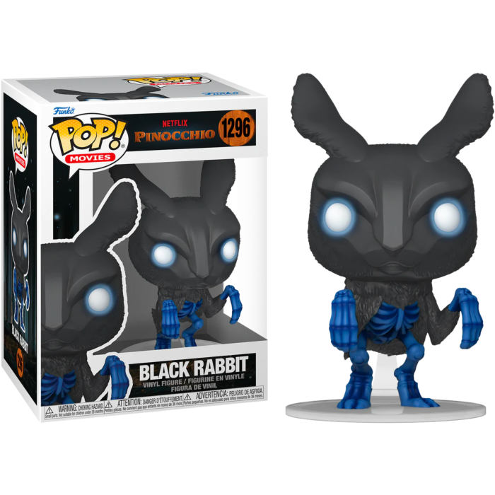 Guillermo del Toro's Pinocchio (2022) - Black Rabbit Funko Pop! Vinyl Figure #1296