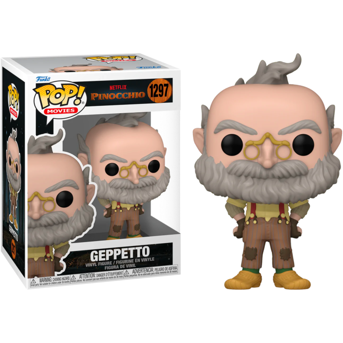 Guillermo del Toro's Pinocchio (2022) - Geppeto Funko Pop! Vinyl Figure #1297