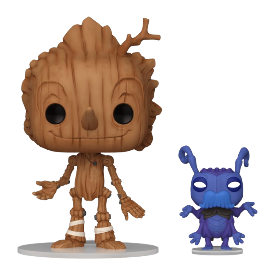 Guillermo del Toro's Pinocchio (2022) - Pinocchio & Cricket Pop! Vinyl