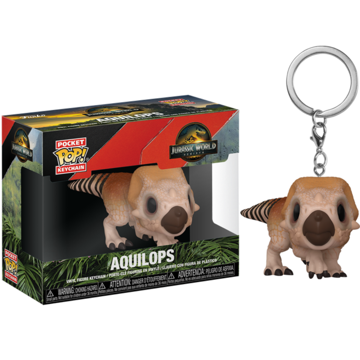 Jurassic World (2025) - Aquilops Pop! Funko Keychain