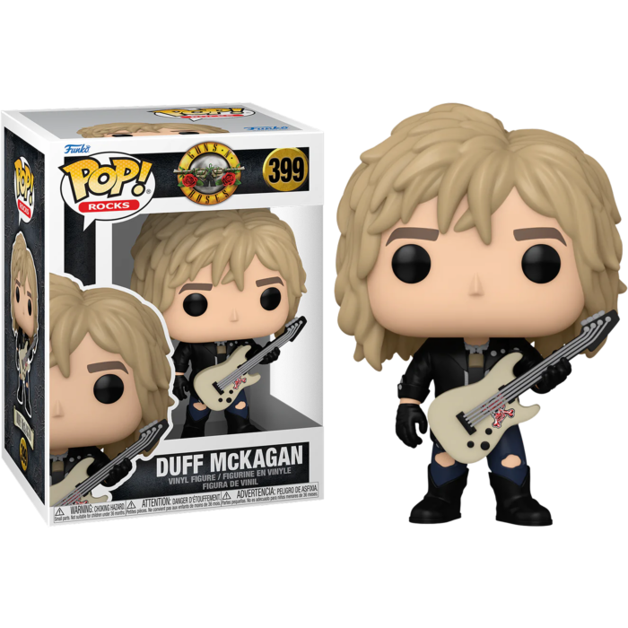 Guns N Roses - Duff McKagan (1980's) Funko Pop! Vinyl Figure #399