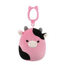 Pollyanna the Pink Cow 3.5 inch Squishmallows Clips