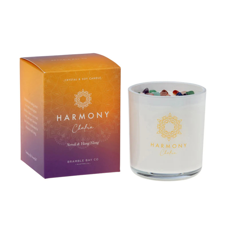 Crystal Boho 300g Soy Candle - Harmony - Bramble Bay Co