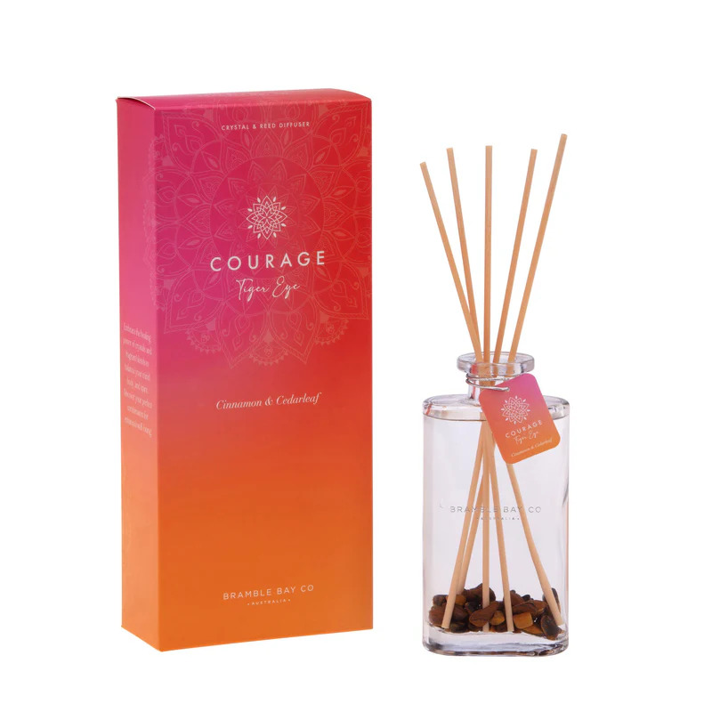 Crystal Boho 150ml Diffuser - Courage - Bramble Bay Co