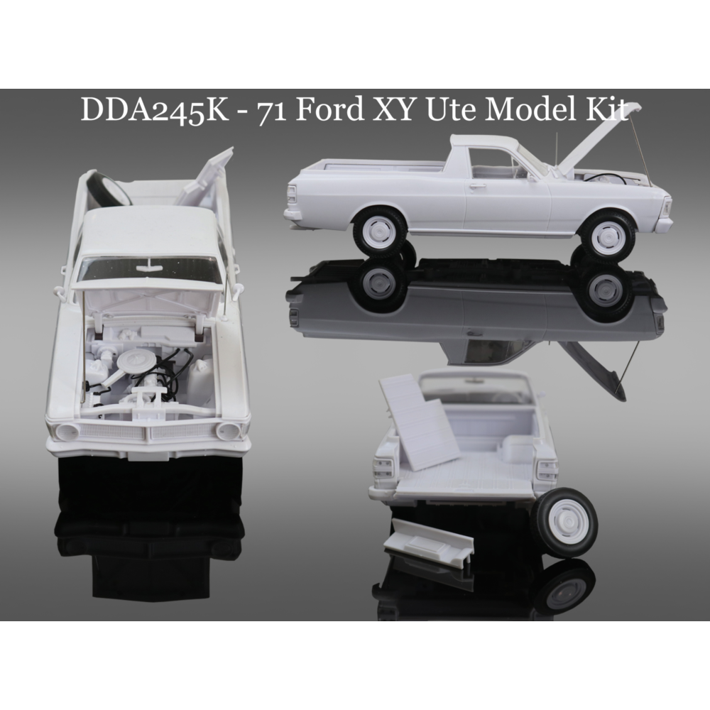 1:24 Plastic Kit XY Standard Ford Ute – Model Car Kit Collectible