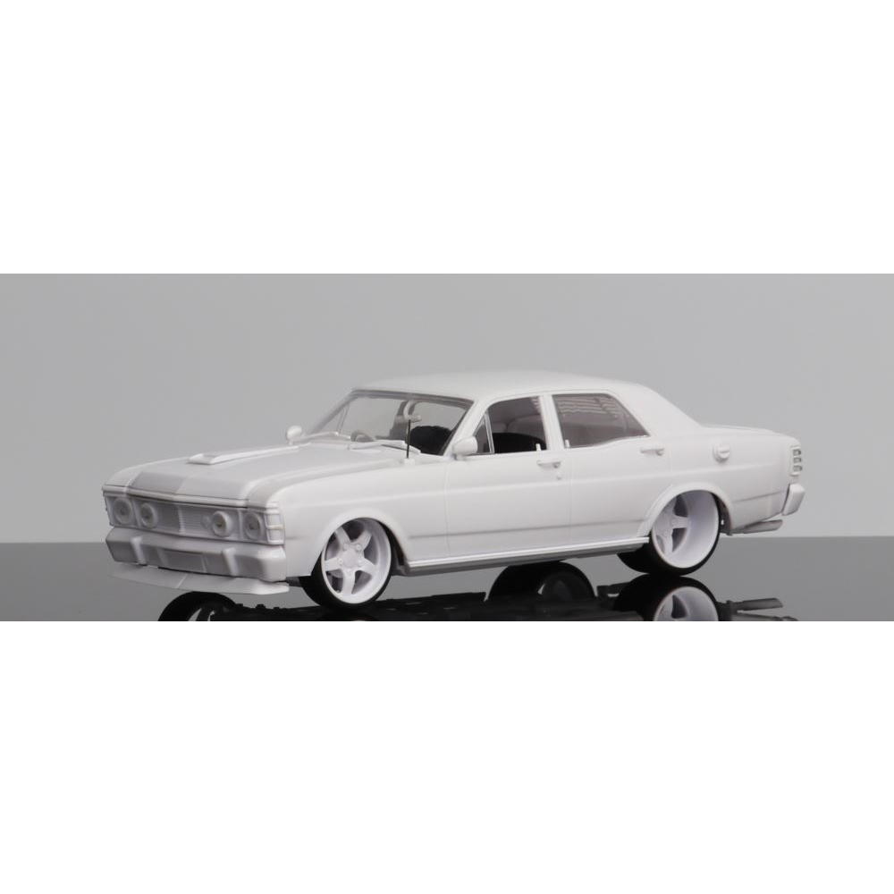1:24 Plastic Kit Custom Slammed XW GTHO Ford – Model Car Kit Collectible