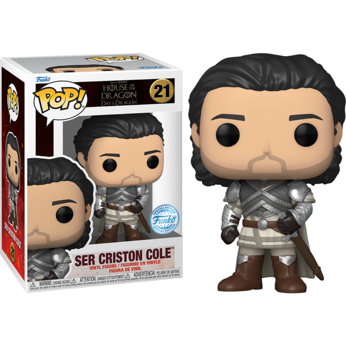 House Of The Dragon- Ser Criston Cole Funko Pop! Vinyl Figure #21