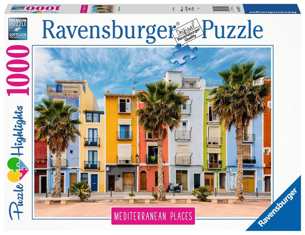 Mediterranean Spain 1000pc Puzzle - Ravensburger