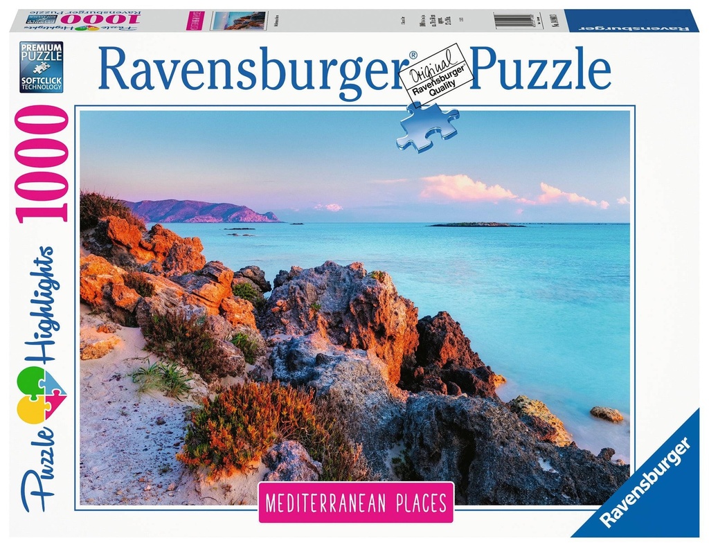 Mediterranean Greece 1000pc Puzzle - Ravensburger