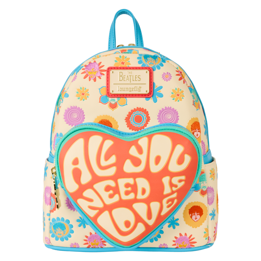 Beetles - All You Need is Love Mini Backpack - Loungefly