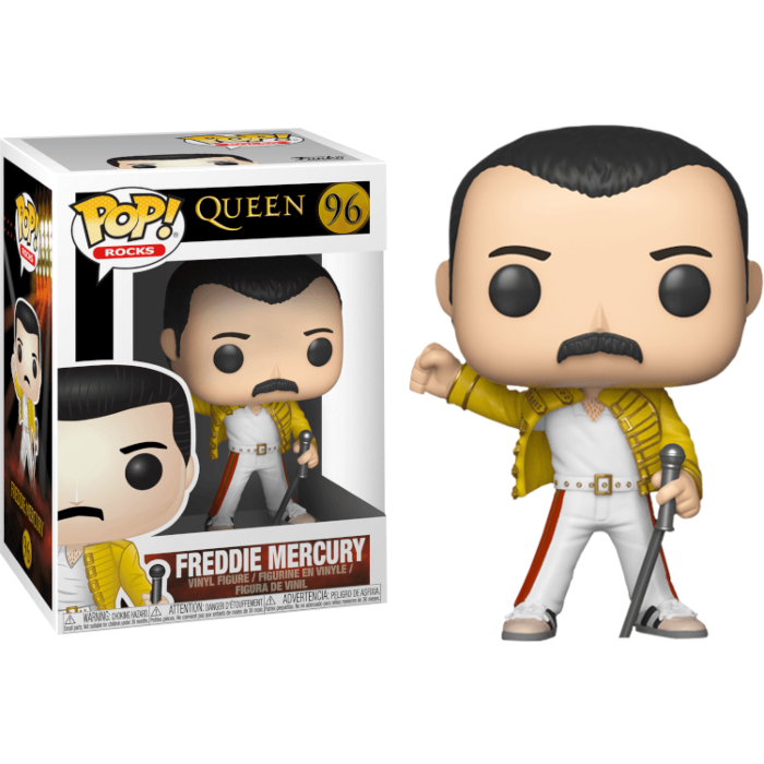 Queen - Freddie Mercury Wembley 1986 Funko Pop! Vinyl Figure #96