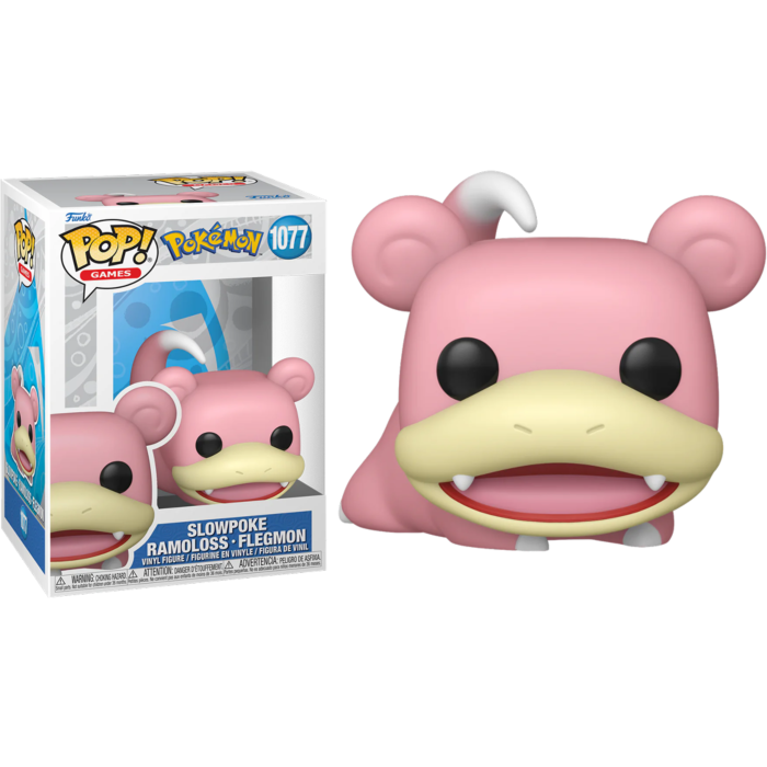 Pokémon - Slowpoke Funko Pop! Vinyl Figure #1077