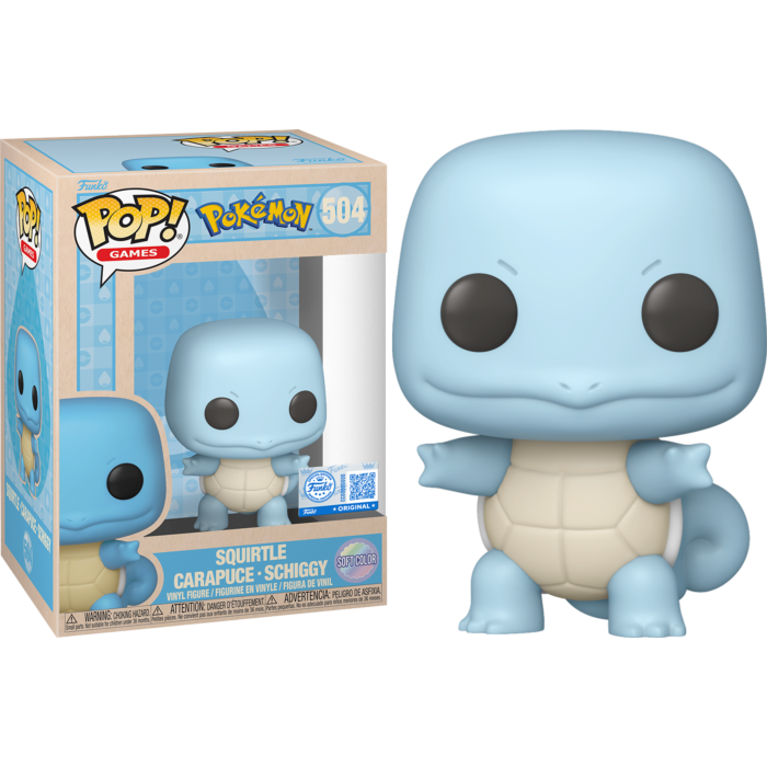 Pokémon - Squirtle (Pastel) Funko Pop! Vinyl Figure #504