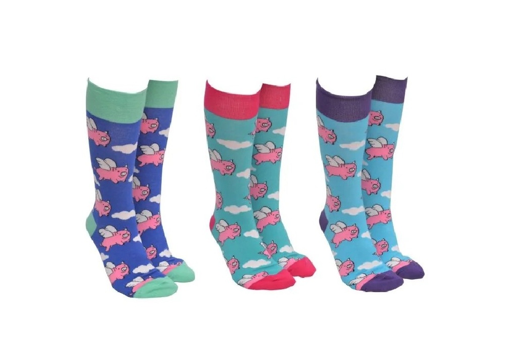 Sock Society - Pigs Might Fly