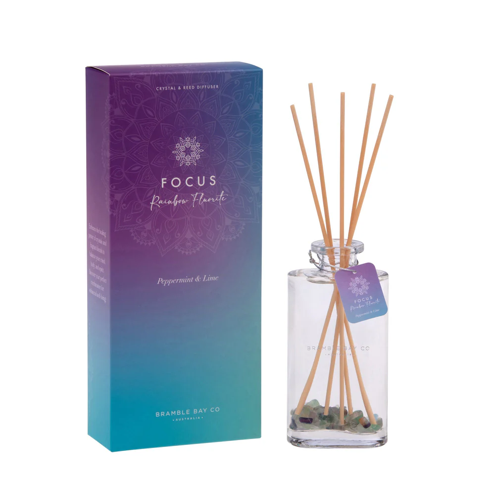 Crystal Boho 150ml Diffuser - Focus - Bramble Bay Co