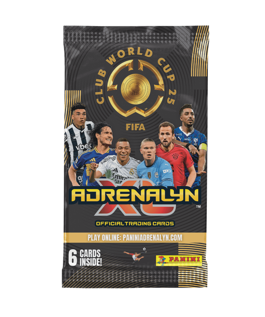 Panini Adrenalyn XL FIFA Club World Cup 2025 Soccer Trading Card Booster Pack