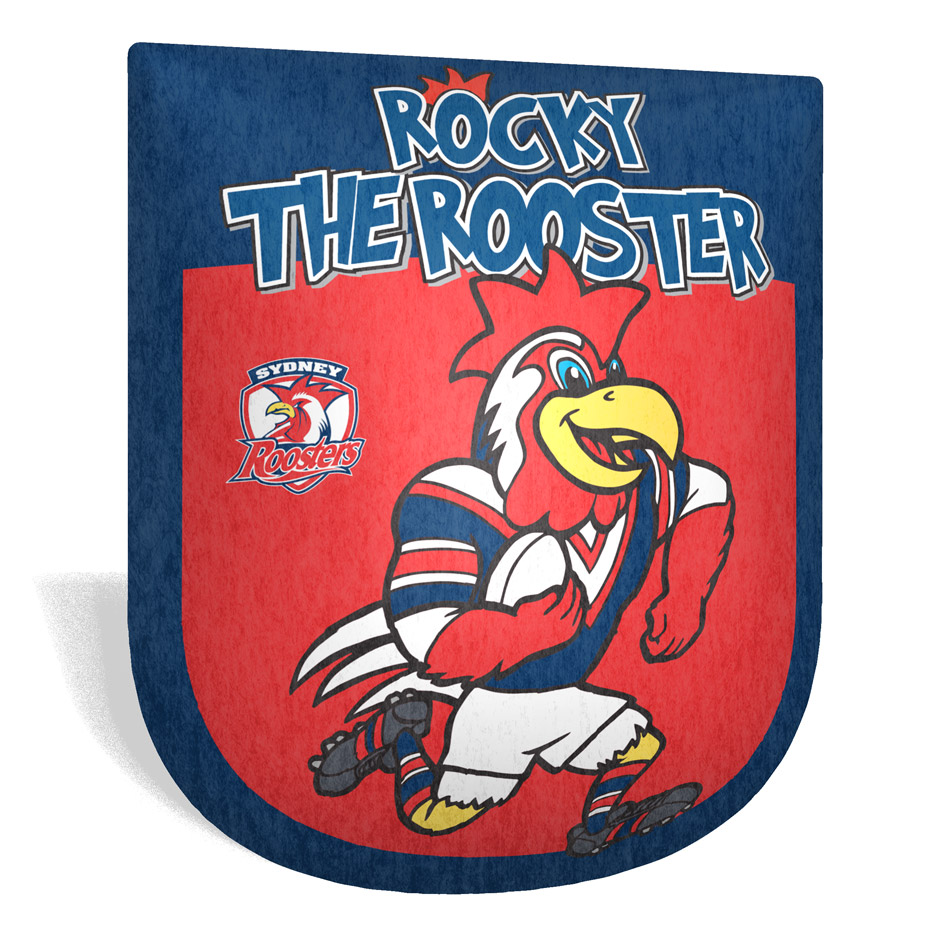 NRL Sydney Roosters Retro Cushion