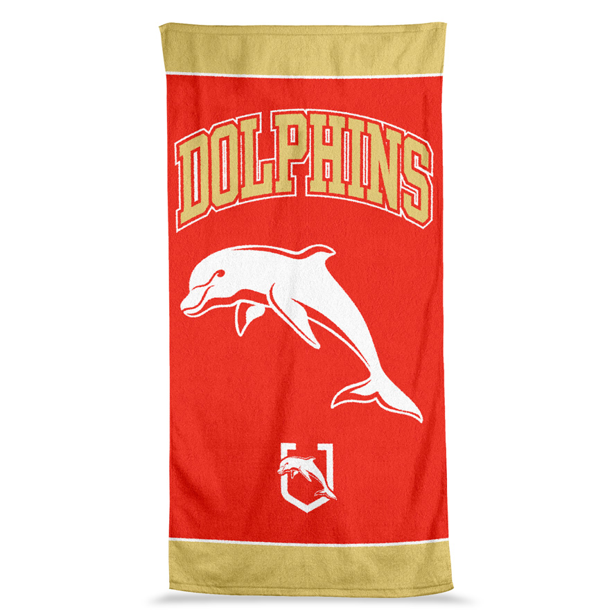 NRL Dolphins Jumbo Beach Towel