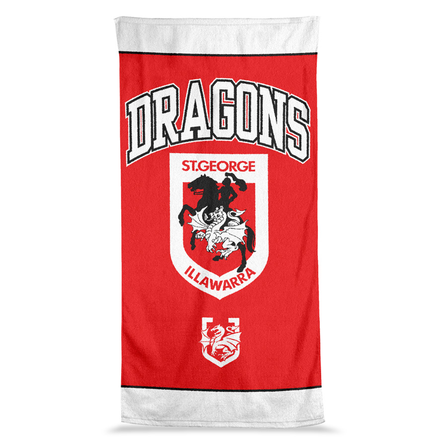 NRL St. George Illawarra Dragons Jumbo Beach Towel