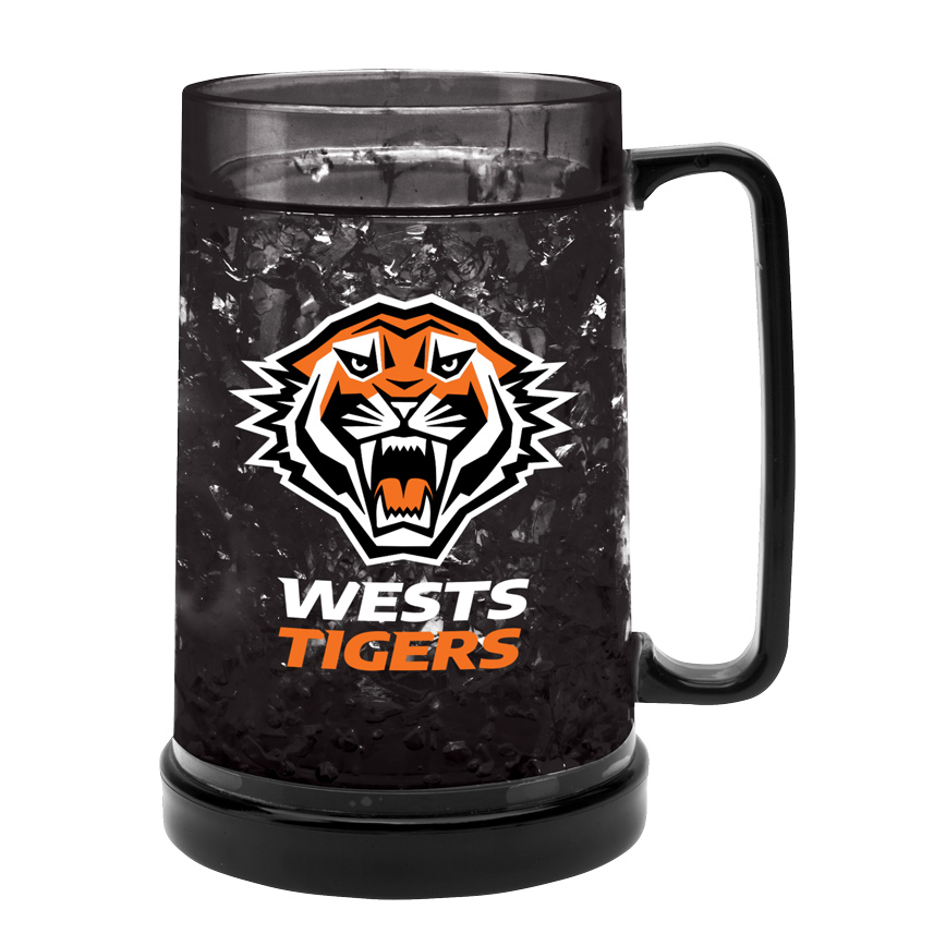 NRL West Tigers Gel Ezy Freeze Colour Mug