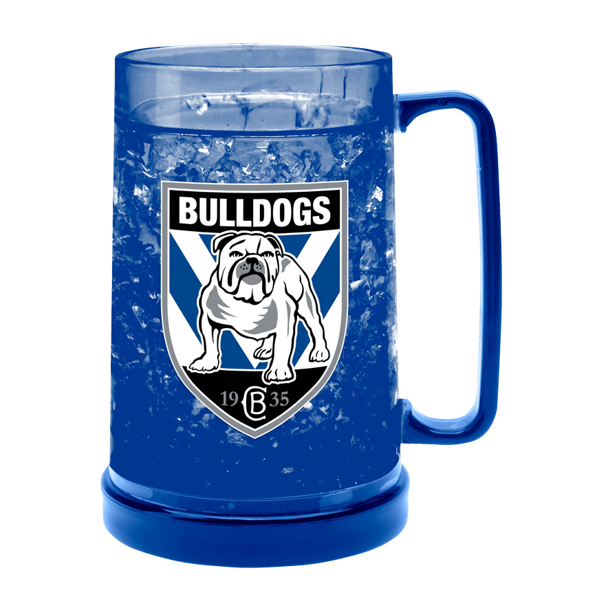 NRL Canterbury-Bankstown Gel Ezy Freeze Colour Mug