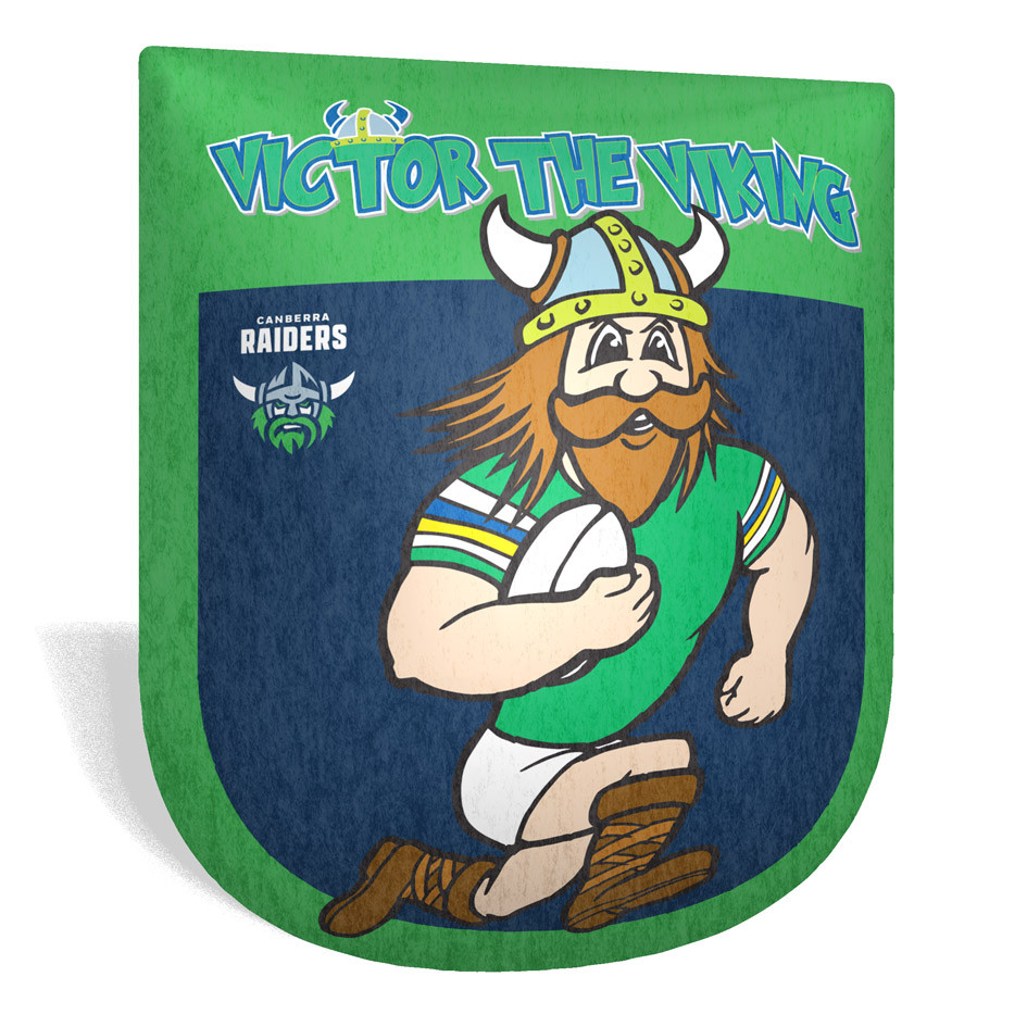 NRL Canberra Raiders Retro Cushion