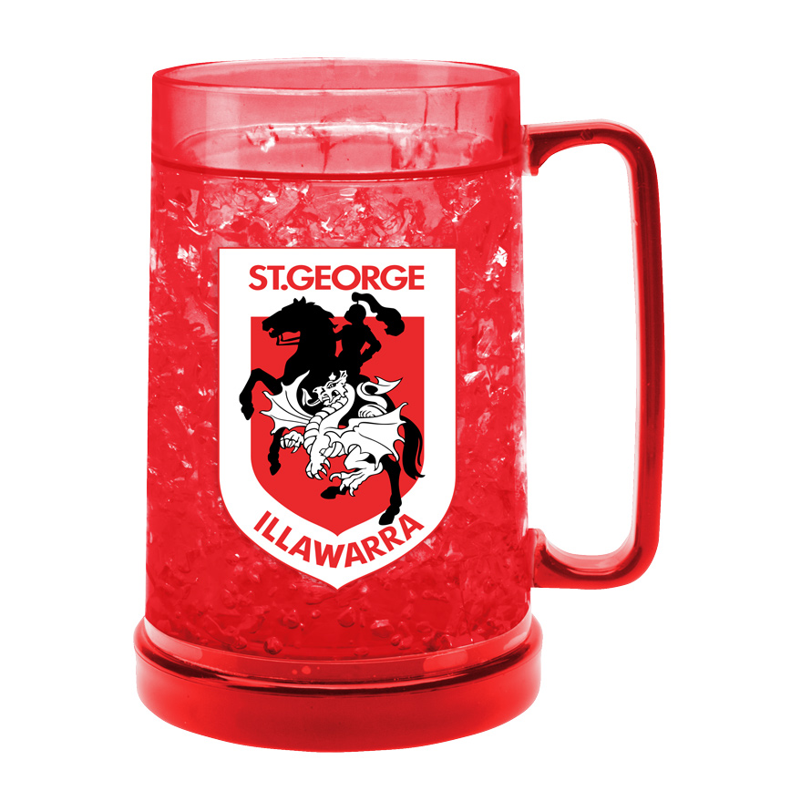 NRL St. George Illawarra Dragons Gel Ezy Freeze Colour Mug