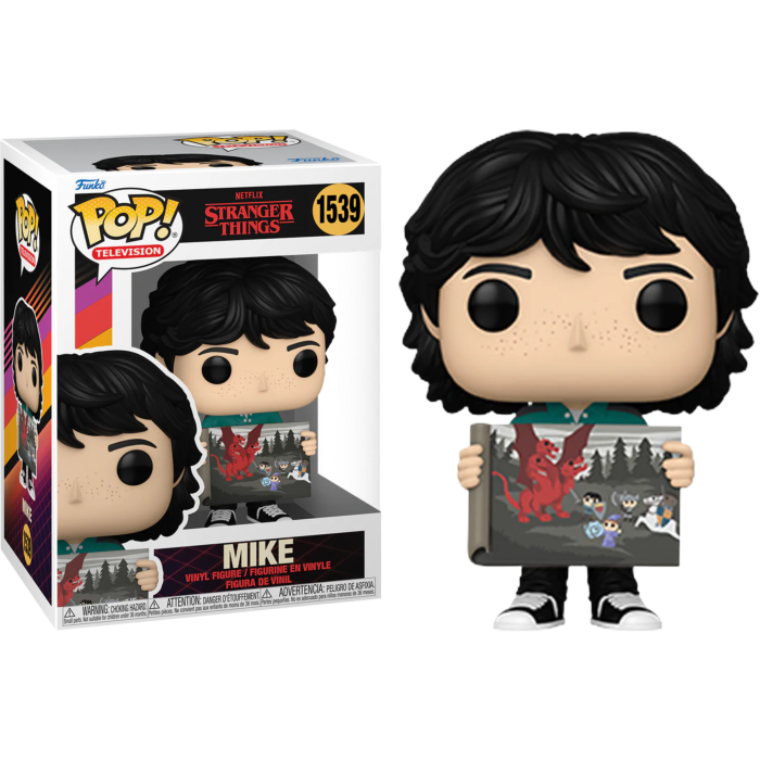 Stranger Things - Mike with Will's Painting Funko Pop! Vinyl Figure #1539