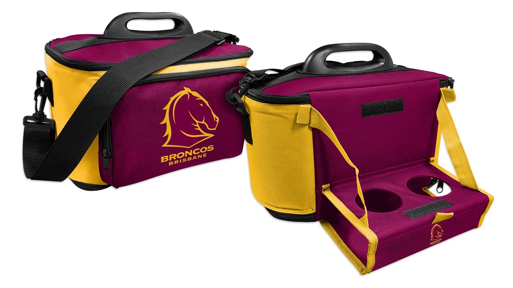 NRL Brisbane Broncos Cooler Bag with Tray