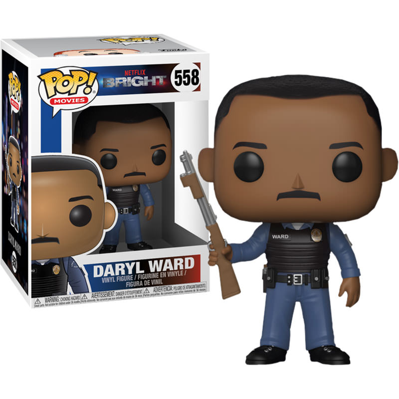 Bright - Daryl Ward (With Chase) Funko Pop! Vinyl Figure #558