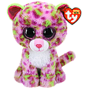 [36476] Lainey The Pink Leopard - Medium - TY Beanie Boos