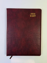 2026 Diary A4 Week-To-View (WTV) Spiral Croc Choc - Ozcorp