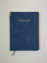 2026 Diary A5 Week-To-View (WTV) With Pen Steel Blue - Ozcorp