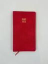 2026 Diary Week-To-View (WTV) Slim Spiral Red - Ozcorp