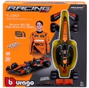 Bburago F1 2024 McLaren MCL38 #81 - Oscar Piastri with Helmet 1:24 Scale Race Model Kit F-1 