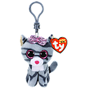[TY35243] Kiki the Grey Cat - Ty Beanie Boos Clip