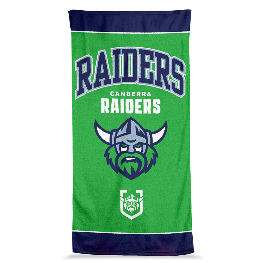 NRL Canberra Raiders Jumbo Beach Towel 