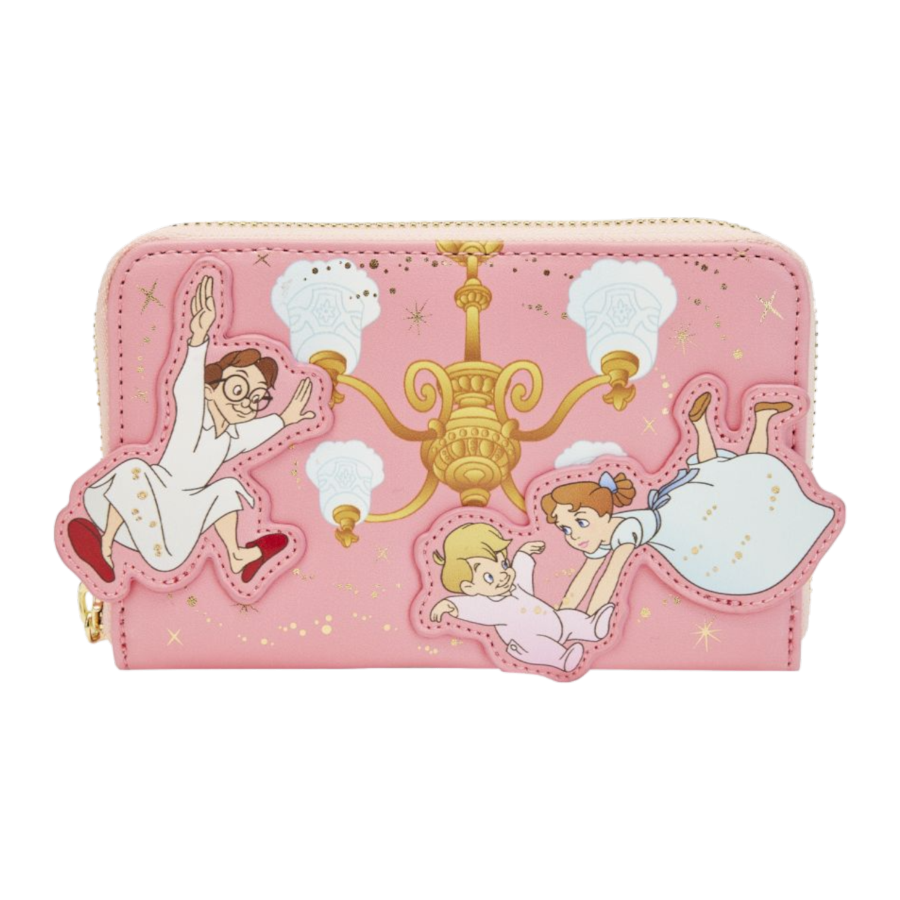 Peter Pan (1953) - 70th Anniversary You Can Fly Zip Around Purse - Loungefly