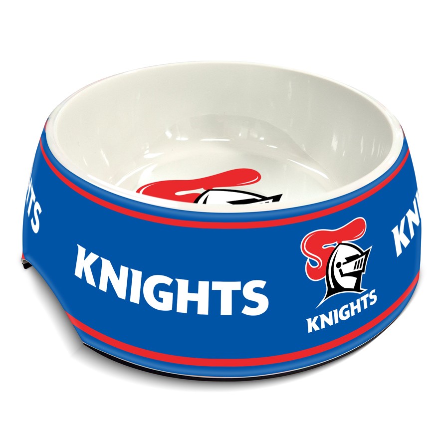 NRL Newcastle Knights 710ml Pet Bowl