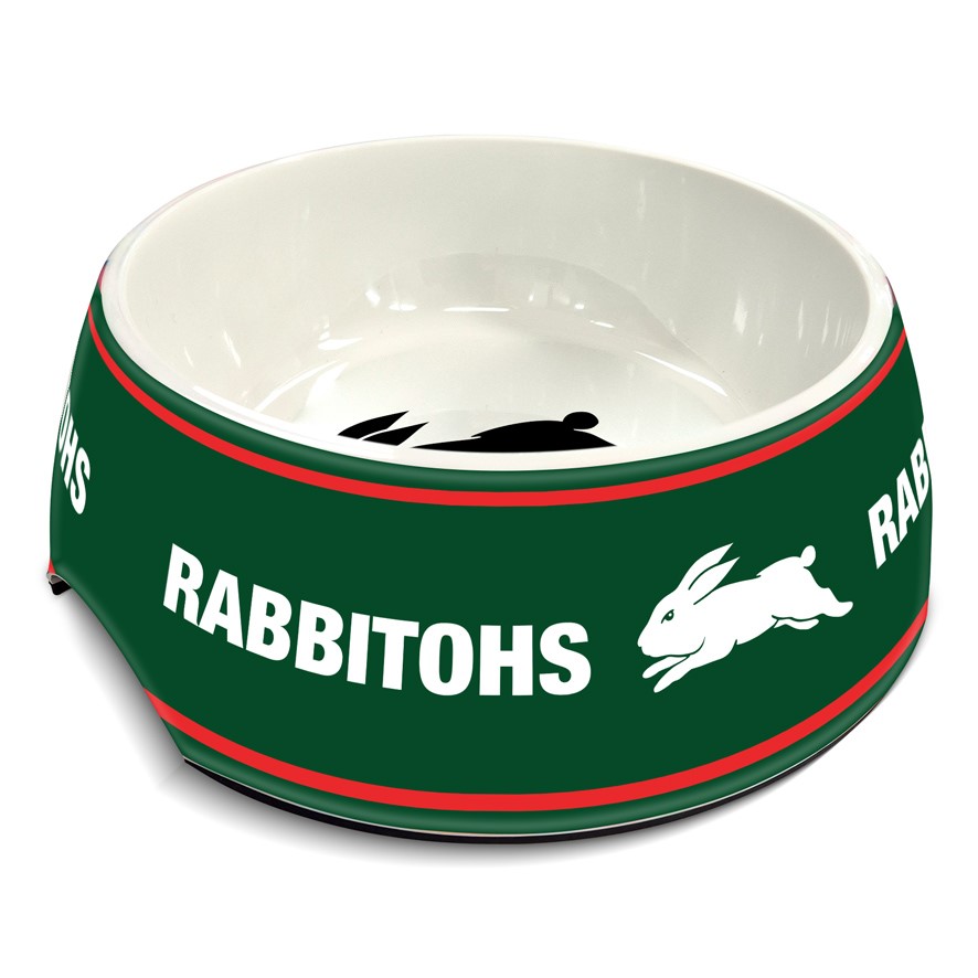 NRL South Sydney Rabbitohs 710ml Pet Bowl