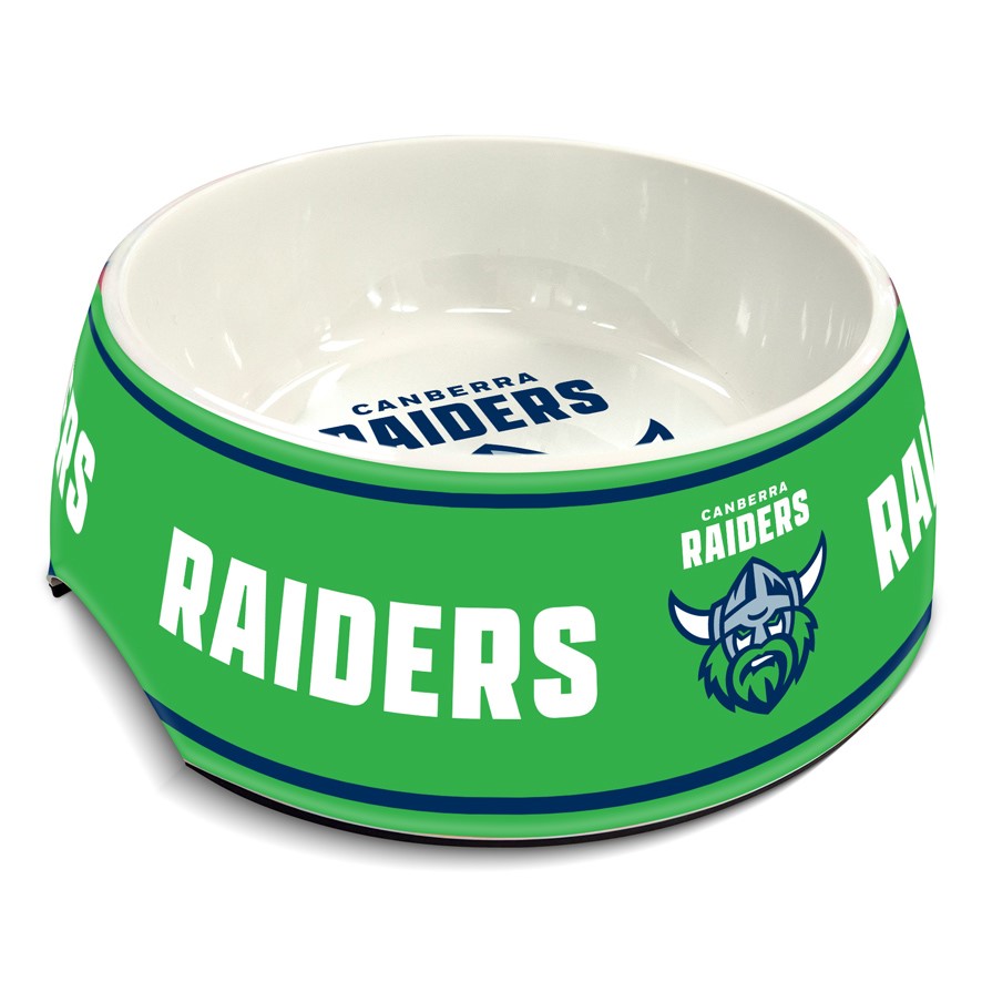 NRL Canberra Raiders 710ml Pet Bowl