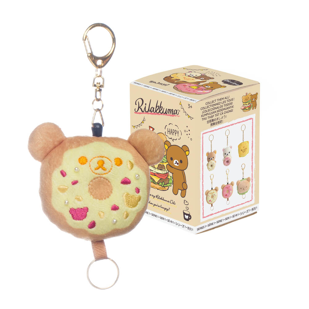 Rilakkuma Deli Plush Keyring Blind Box