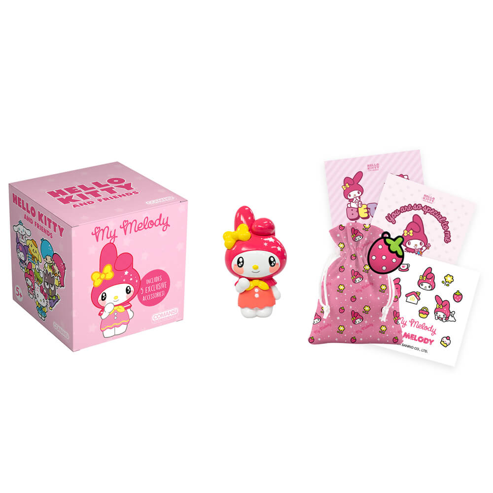 Hello Kitty and Friends My Melody Figurine Friendship Box
