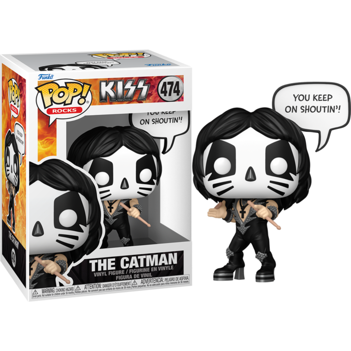 KISS - The Catman (You Keep On Shoutin'!) Funko Pop! Vinyl Figure #474