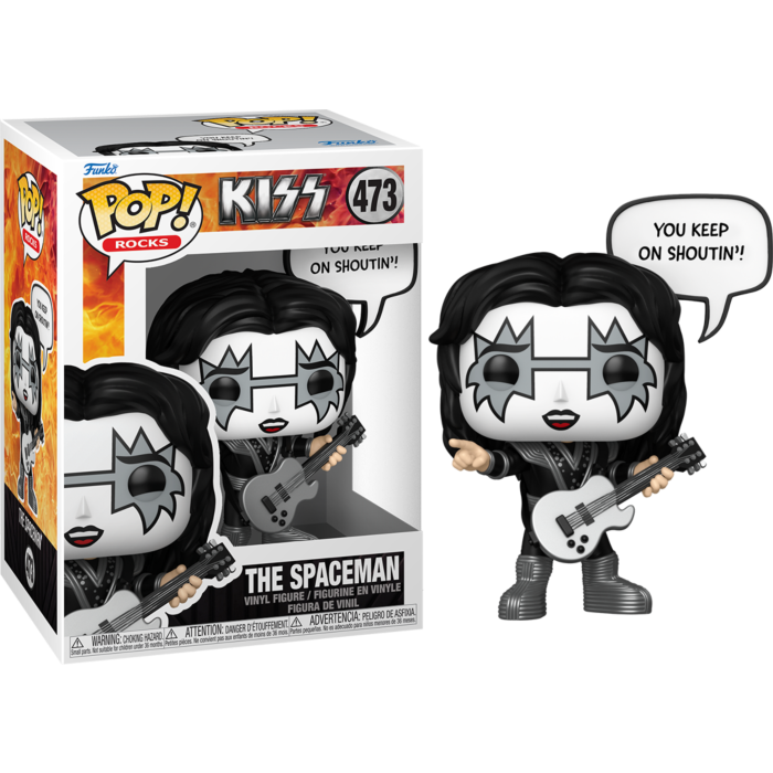 KISS - The Spaceman (Rock & Roll All Night) Funko Pop! Vinyl Figure #473