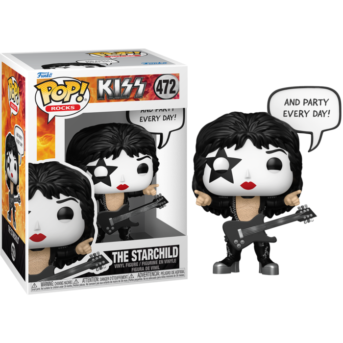 KISS - The Starchild (Rock & Roll All Night) Funko Pop! Vinyl Figure #472