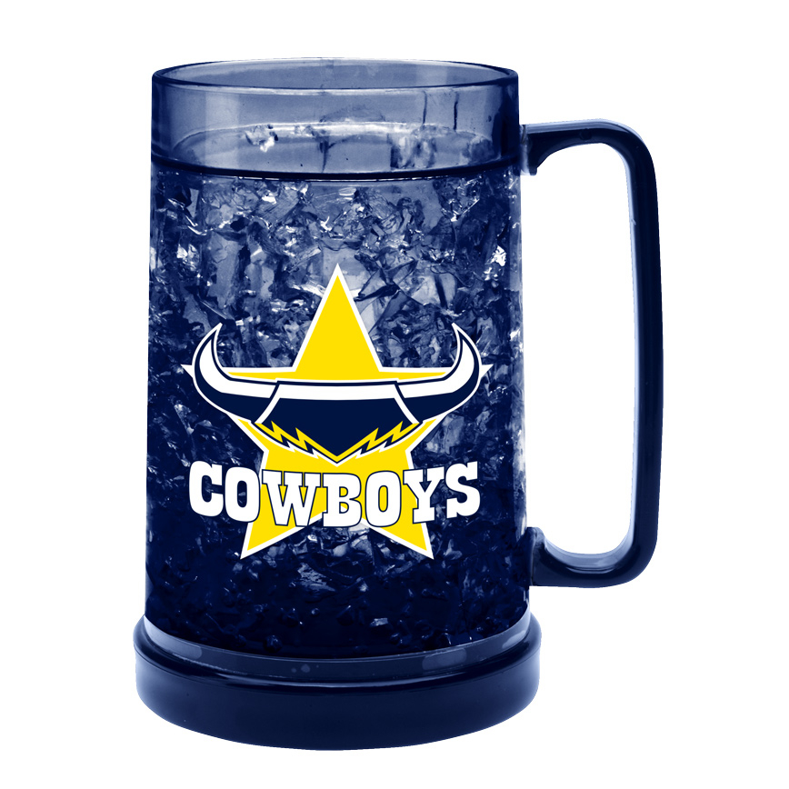 NRL North Queensland Cowboys Gel Ezy Freeze Colour Mug