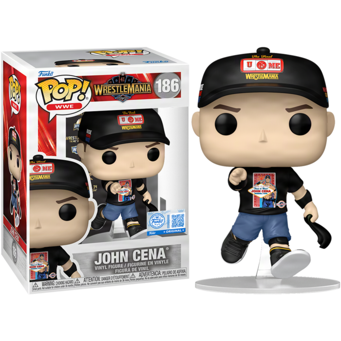 WWE - John Cena Wrestlemania 41 Funko Pop! Vinyl Figure #186