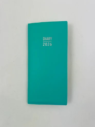 2026 Pocket Diary Week-To-View (WTV) Softcover Seagreen - Ozcorp